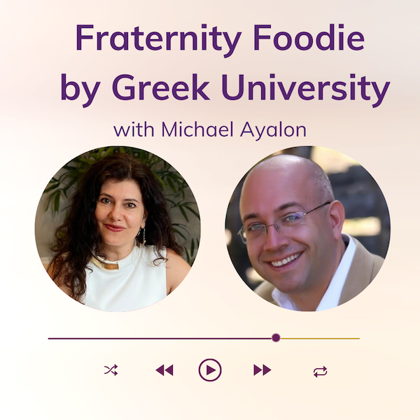 Fraternity Foodie Podcast by Greek University Victoria Rader